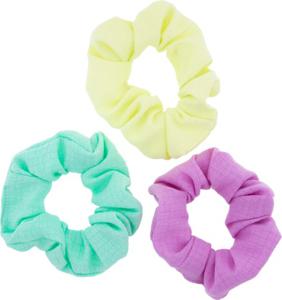 Dazzling Scrunchie 3-pack, Purple Yellow Green produkt bild