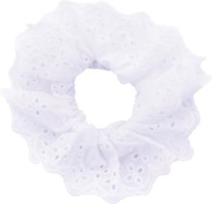 Dazzling Scrunchie Anglais White produkt bild