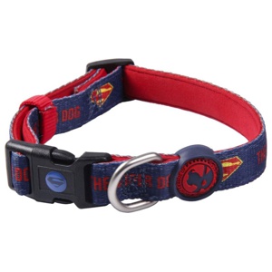 DC Comics Pets Premium Vadderat Hundhalsband - S/M produkt bild