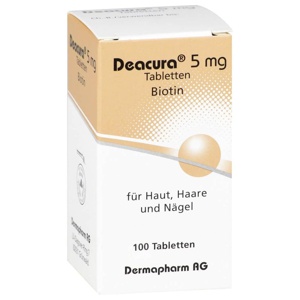 DEACURA 5 mg 100 St Tabletten Produktbild