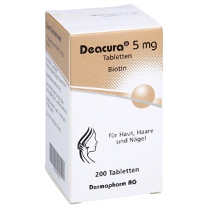 DEACURA-5-mg-Tabletten Produktbild