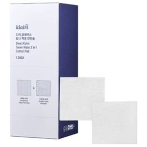 Dear, Klairs - Toner Mate 2 in 1 Cotton Pad - Wattepad Produktbild