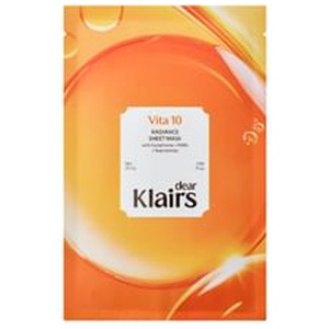 Dear, Klairs - Vita 10 Radiance Sheet Mask 25ml x 1 sheet Produktbild