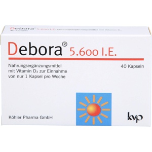 DEBORA 5.600 I.E. Kapseln Produktbild
