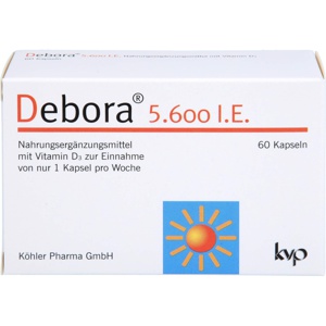 DEBORA 5.600 I.E. Kapseln Produktbild