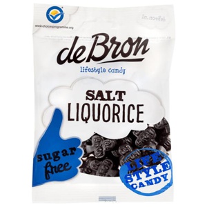 deBron Saltlakrits Sockerfri 100 g produkt bild