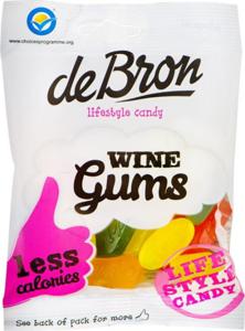 deBron Winegum Sockerfri 100 g produkt bild