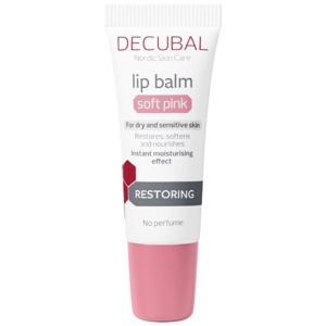 Decubal Restoring Lip Balm soft pink produktbillede