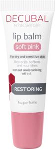 Decubal Restoring Lip Balm Soft Pink 10 ml produkt bild