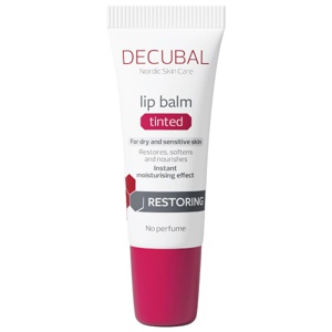 Decubal Restoring Lip Balm Tinted, 10 ml produktbilde