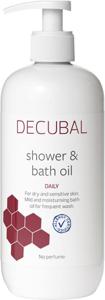 Decubal Shower & Bath Oil 500 ml produkt bild