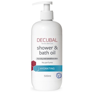Decubal Shower & Bath Oil, 500 ml produktbilde