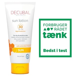 Decubal Sun Lotion SPF 30 - 180 ml produktbillede