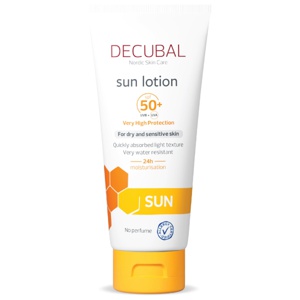Decubal Sun Lotion SPF50+, 180 ml produktbilde