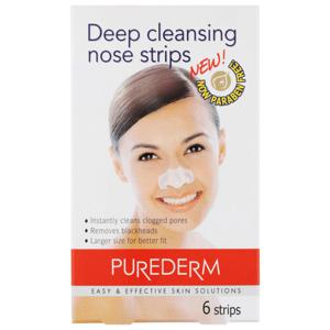 Purederm Deep Cleansing Nose Pore Strips 6 st produkt bild