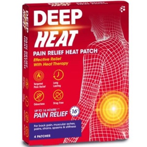 Deep Heat Patches 4s product image