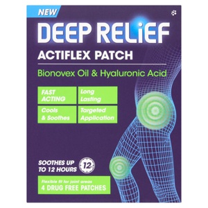Deep Relief Actiflex Patch Pack of 4 product image