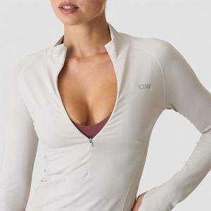 Define Halv-Zip Tröja Beige produkt bild