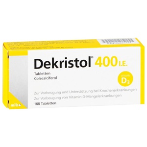 DEKRISTOL-400-I-E-Tabletten Produktbild