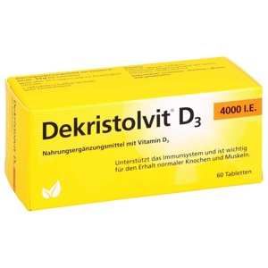 DEKRISTOLVIT D3 4000 I.E. Tabletten Produktbild