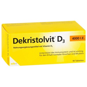 DEKRISTOLVIT D3 4000 I.E. Tabletten Produktbild