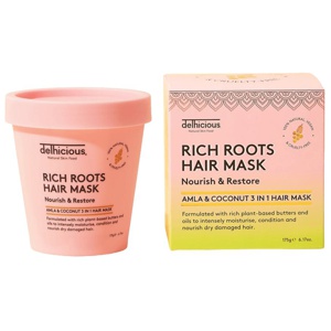 Delhicious Rich Roots 3-In-1 Hair Mask 175 g produkt bild