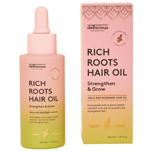 Delhicious Rich Roots Hair & Scalp Oil 50ml produkt bild