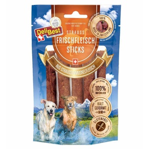 DeliBest Straußen Frischfleischsticks Produktbild