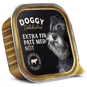 Delikatess Extra Fin Paté till Hund med Nötsmak - 11 st x 150 g produkt bild