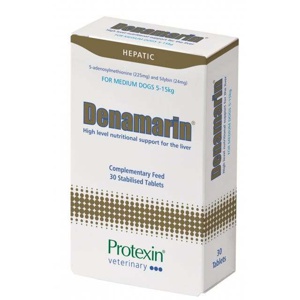 Denamarin Tablets for Medium Dogs 5 - 15kg 225mg Pack of 30 product image