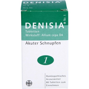 DENISIA 1 Schnupfen Tabletten Produktbild