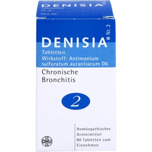 DENISIA 2 chronische Bronchitis Tabletten Produktbild