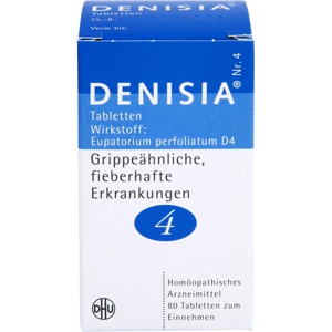 DENISIA 4 grippeähnliche Krankheiten Tabletten Produktbild