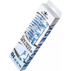 Denman Deluxe D28 Wide Tooth Detangling Comb Blue Belle 1 pcs produktbillede