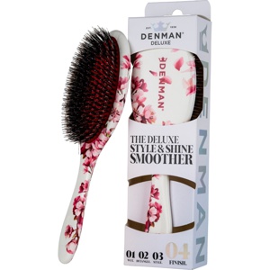 Denman Deluxe D81M Medium Style & Shine Brush Cherry Blossom 1 pcs produktbillede