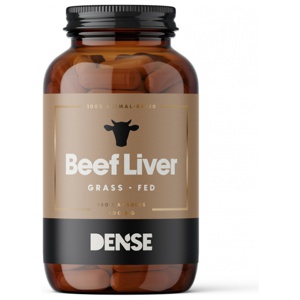 Dense Beef Liver, 180 kaps produkt bild
