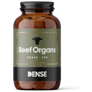 Dense Beef Organs, 180 kaps produkt bild