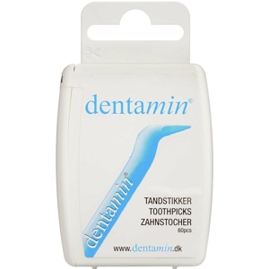 Dentamin Plast Tandstikker 60 stk produktbillede
