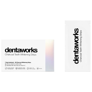 Dentaworks Charcoal Tandblekningsstrips 28 st produkt bild