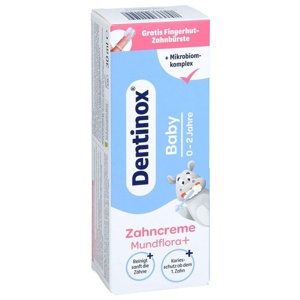 Dentinox Zahncreme Mundflora Baby, 30 ml Zahncreme Produktbild