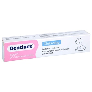DENTINOX Zinksalbe gegen Windeldermatitis Produktbild