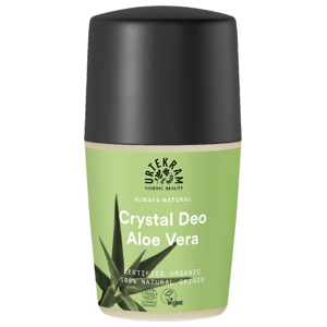 Urtekram Deo krystal roll on Aloe Vera • 50ml. produktbillede