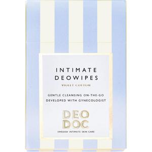DeoDoc Deowipes intim Violet Cotton 10 st produkt bild