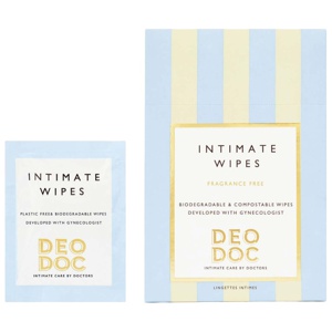 DeoDoc Intimate Wipes Fragrance Free produktbilde