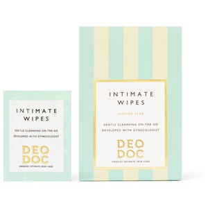 DeoDoc Intimate Wipes Jasmine Pear 10pcs produktbillede