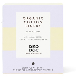 DeoDoc Oraganic Cotton Liners - Ultra Thin 24 stk. produktbillede