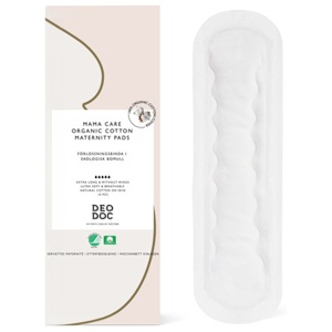 DeoDoc Mama Care Organic Cotton Maternity Pads 10 st produkt bild