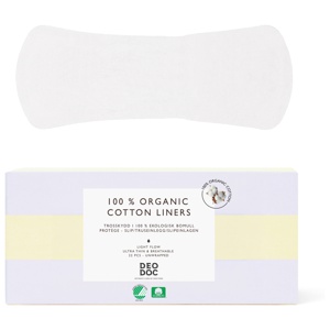 DeoDoc Organic Cotton Liners- Unwrapped 22 stk. produktbillede