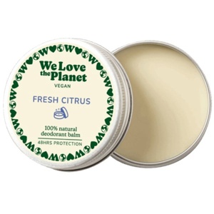 We Love The Planet Fresh Citrus Deocreme - 35 g. produktbillede
