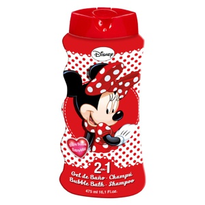 Depend 2-in-1 Minnie Mouse Bubble Bath & Shampoo 475 ml produktbilde